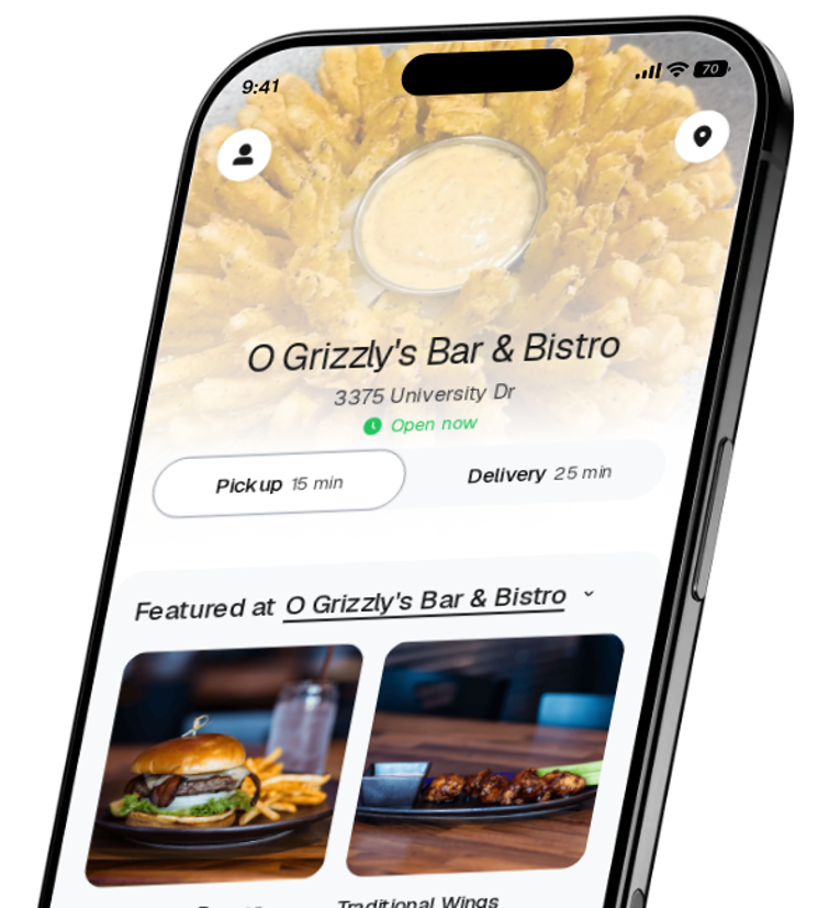 O Grizzly's Bar & Bistro app preview