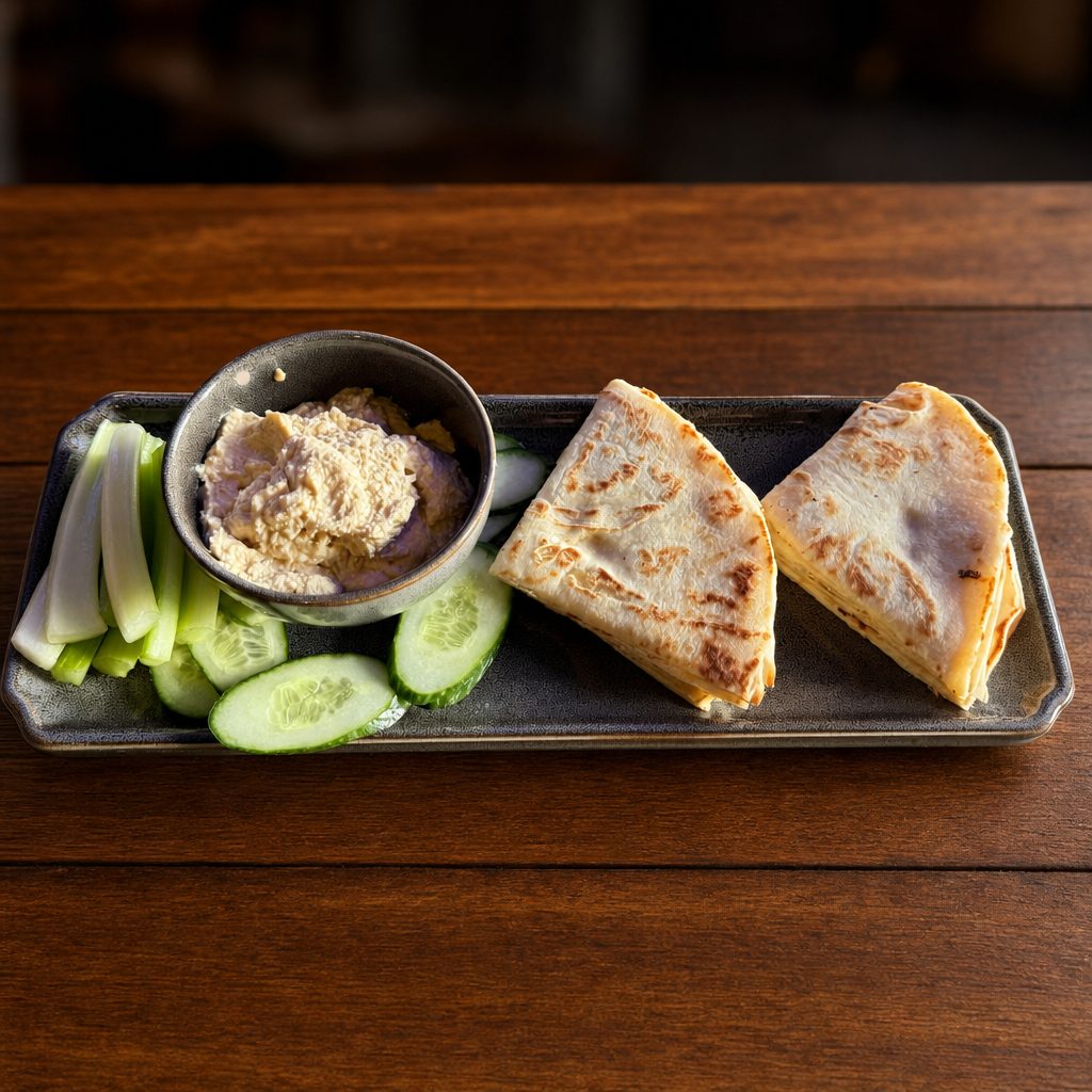 Hummus and Pita Starter.