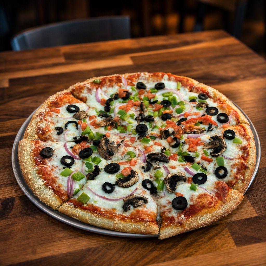 Veg Pizza.