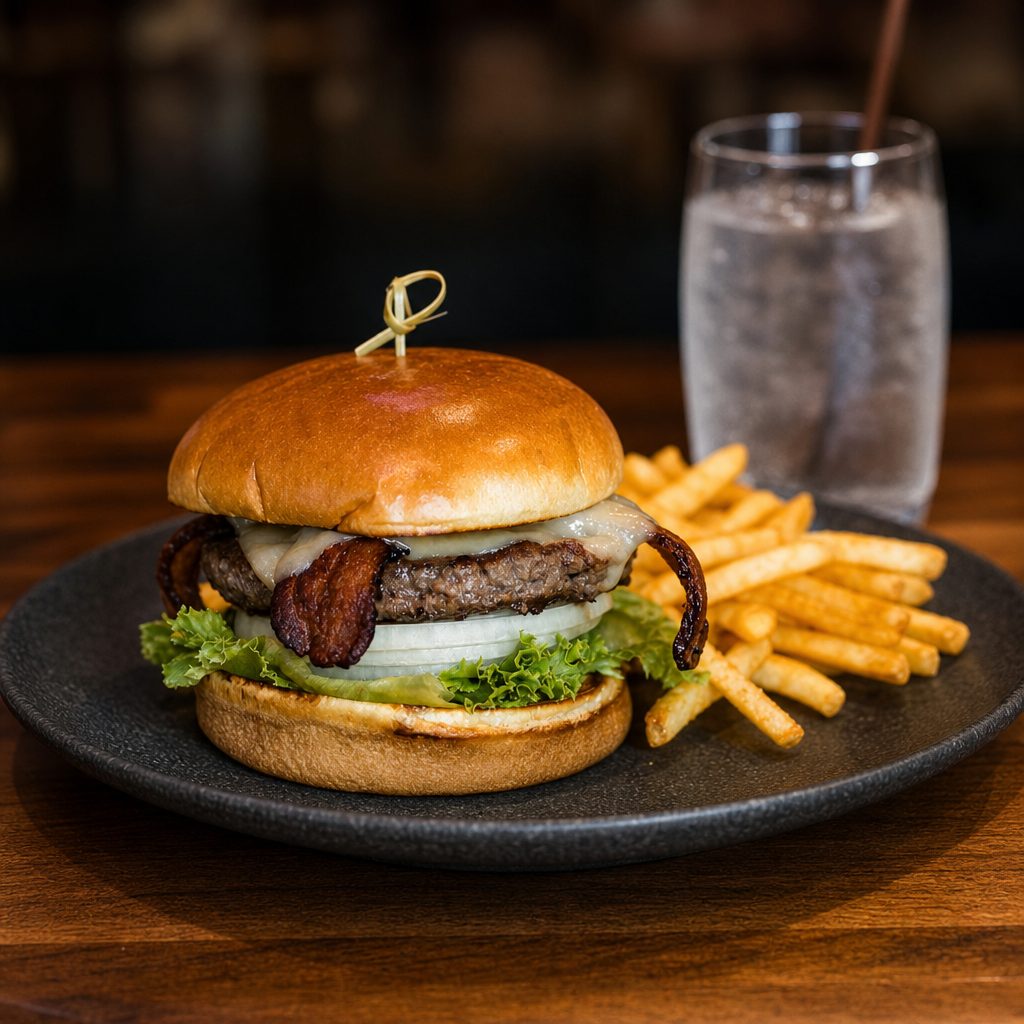Pub & Kitchen Burger.