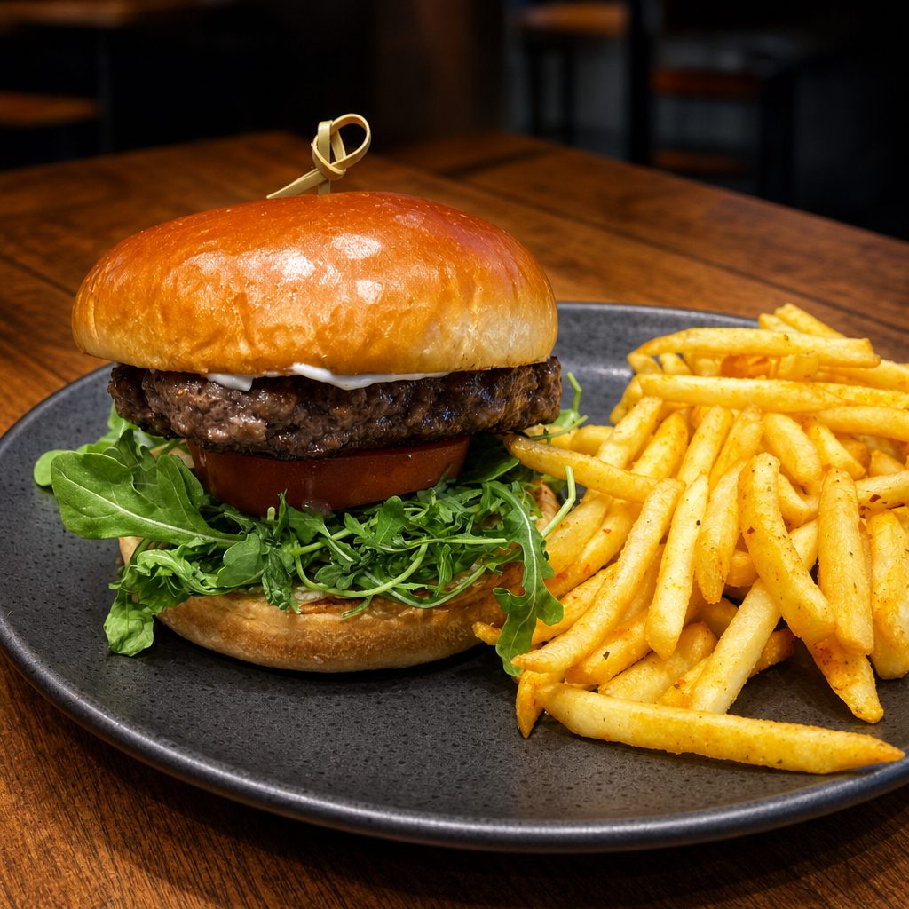 Black Bean Burger.