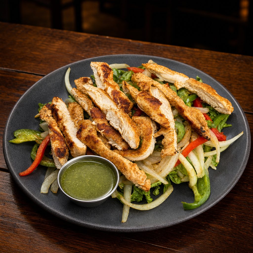 Fajita Salad.