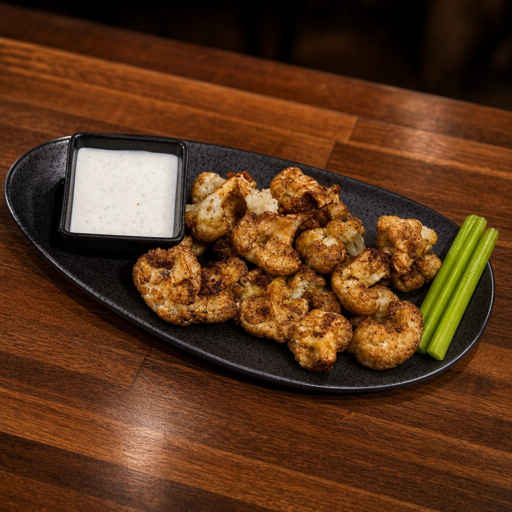 Cauliflower Wings.
