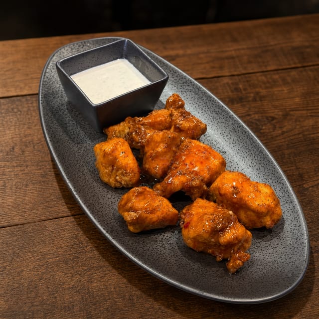 Tandoori Boneless Wings.