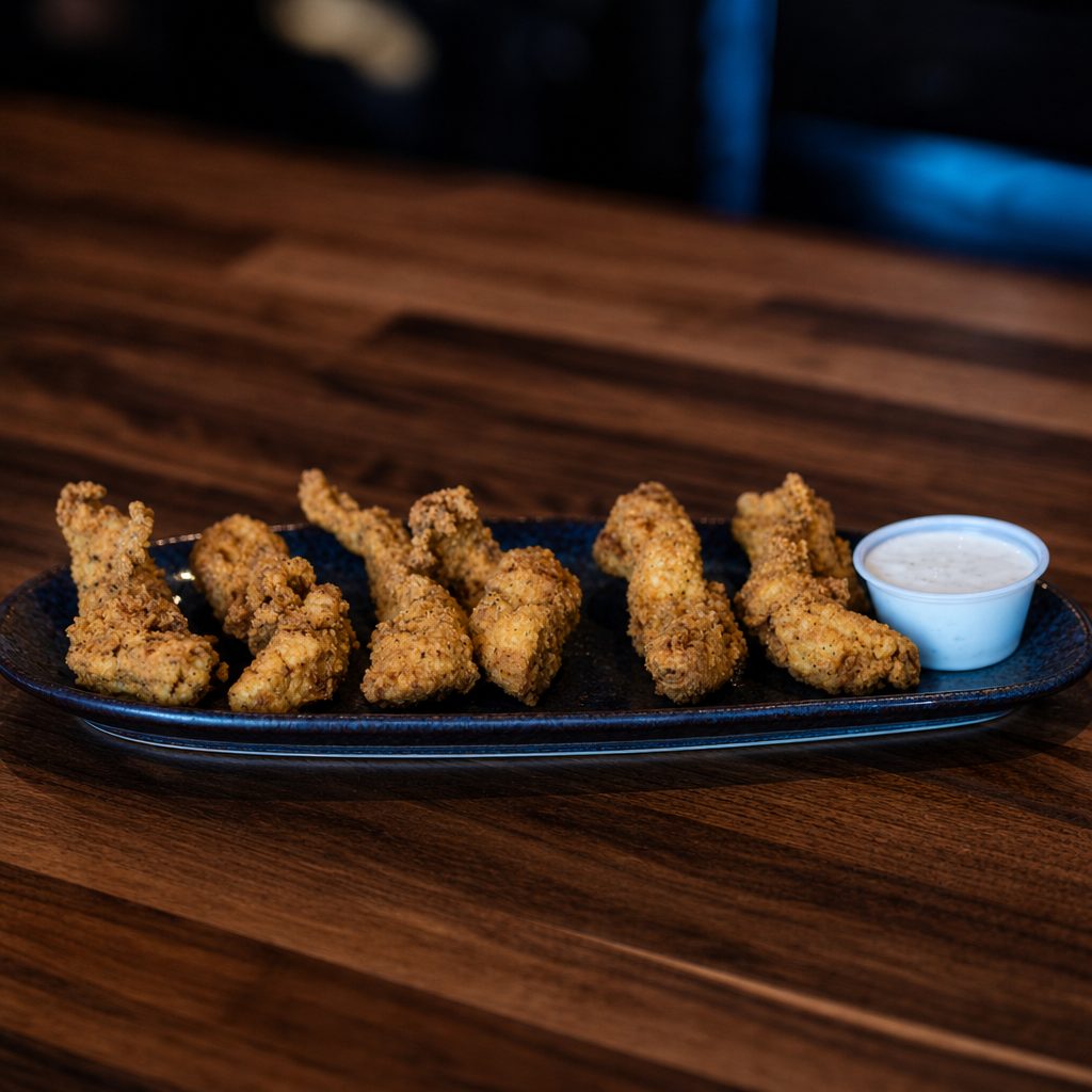 O Grizzly Crispy Strips.