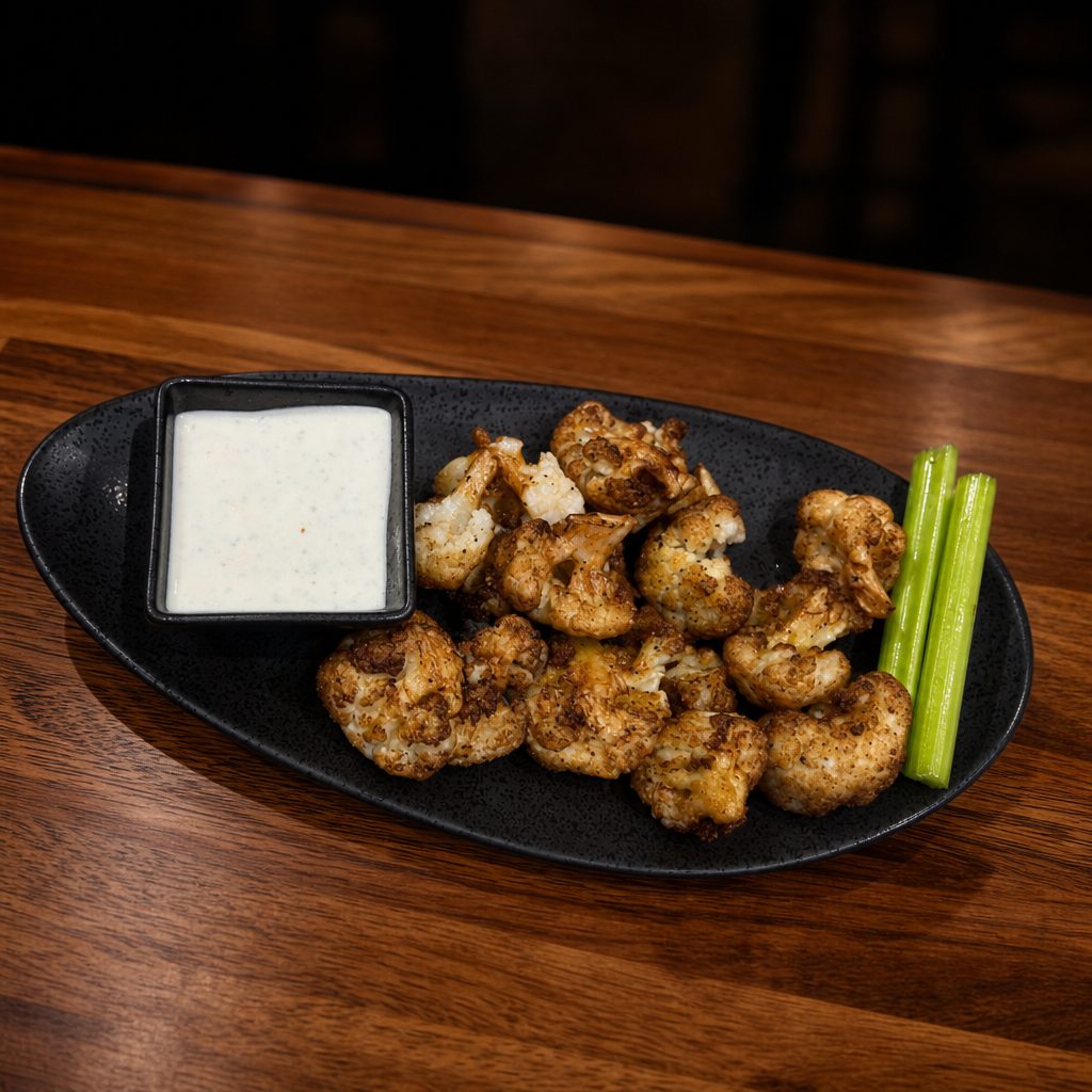 Cauliflower Wings.