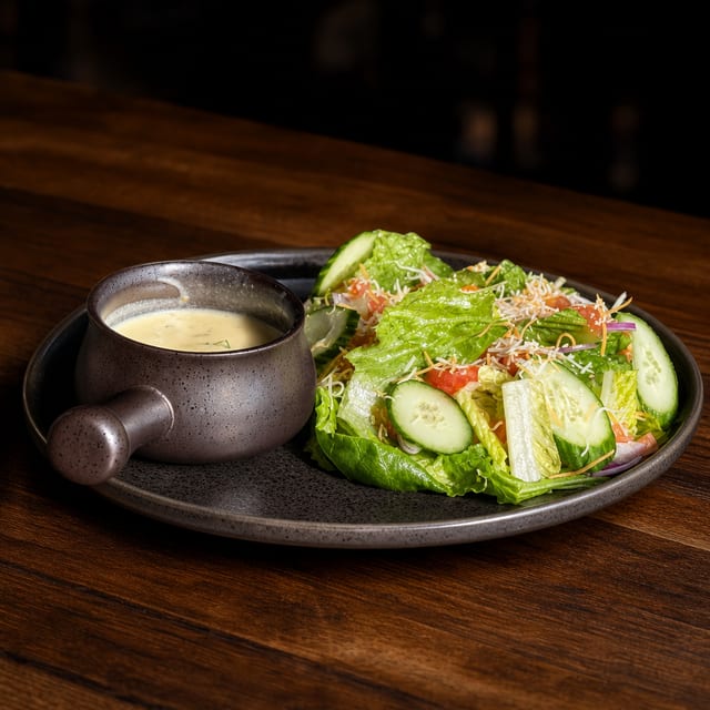 House Salad & Cup of Soup.