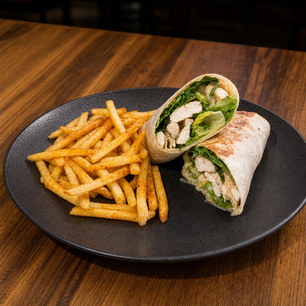 Fajita Chicken wrap.