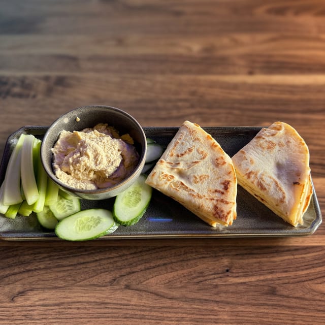 Hummus and Pita Starter.