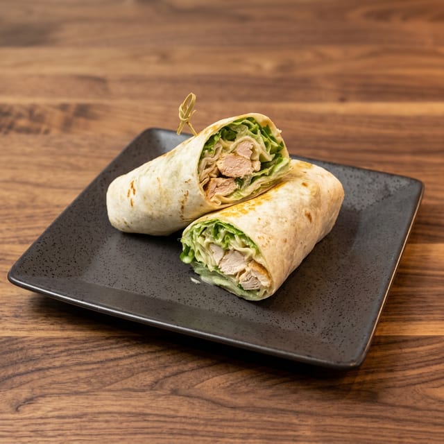 Chicken Caesar Wrap.