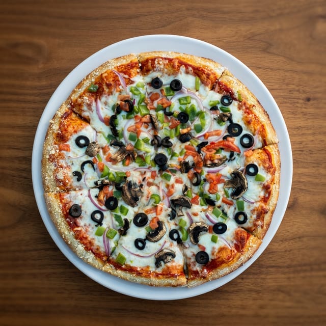 Veg Pizza.
