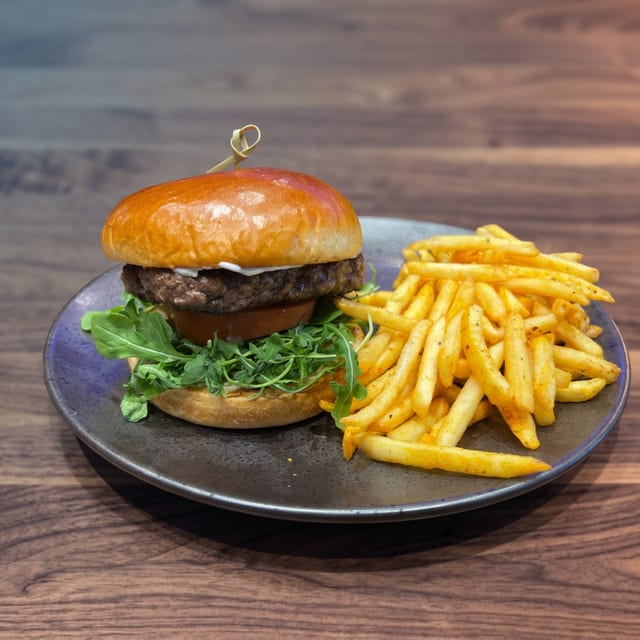 Black Bean Burger.