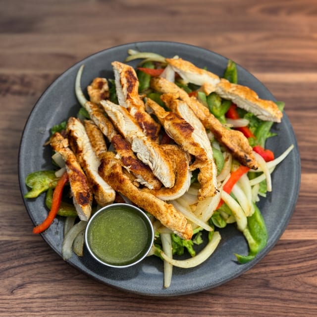 Fajita Salad.